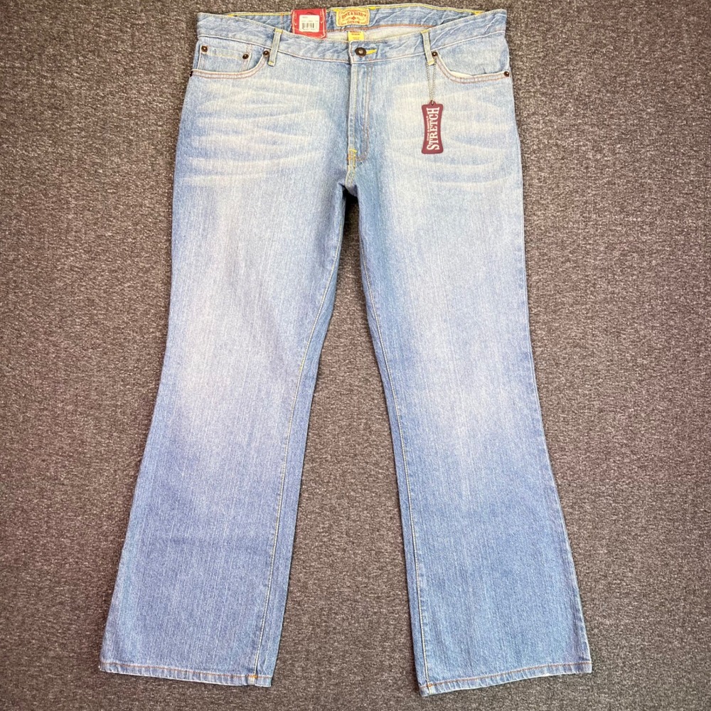 Steve‎ & Barrys Jeans Womens 16S Short Light Bootcut Standard Rise Stretch Denim